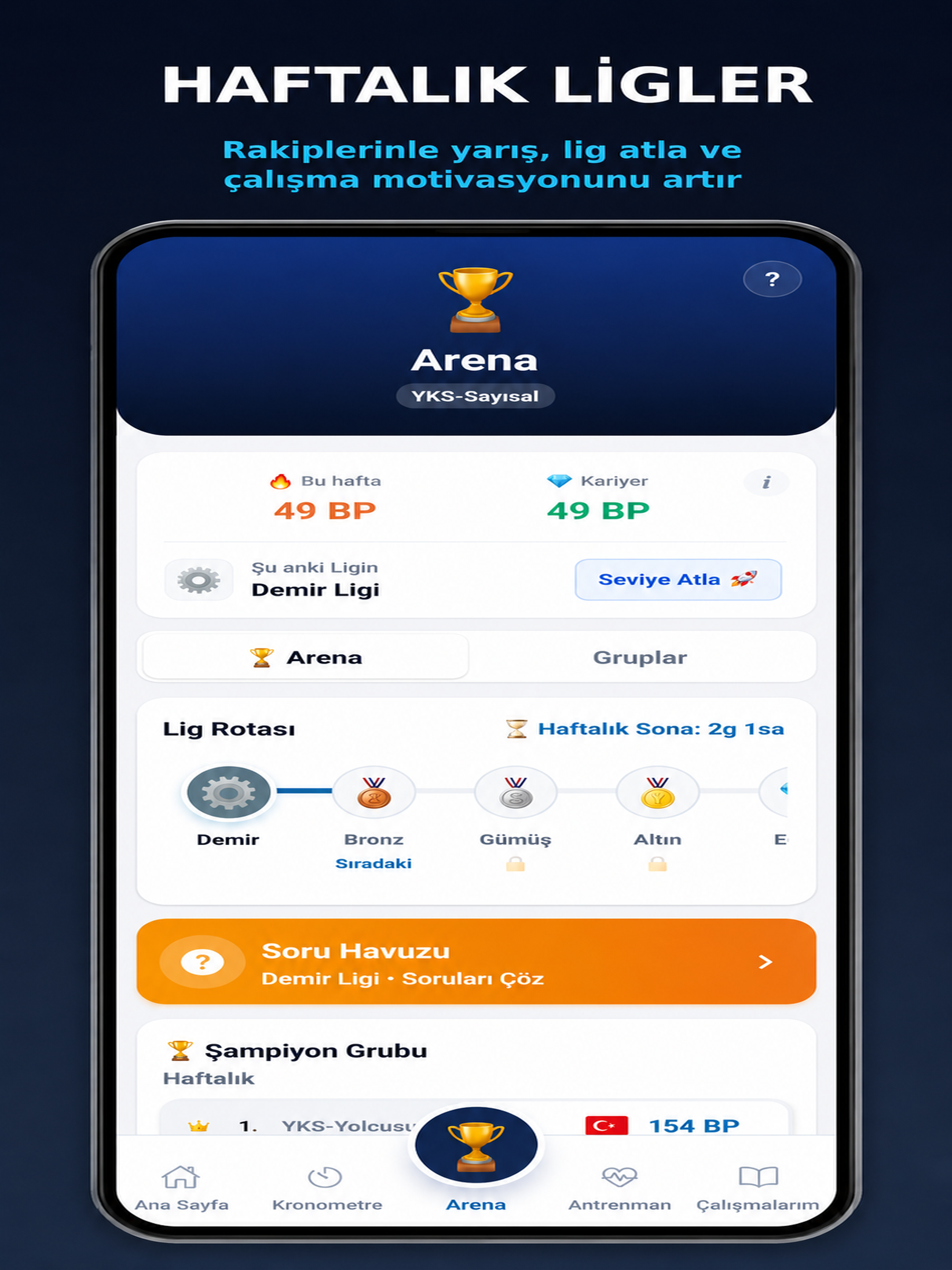 Arena - YKS LGS Ders Takibi screenshot 8