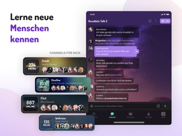 Knuddels: Chat, Freunde finden iPad screenshot 4