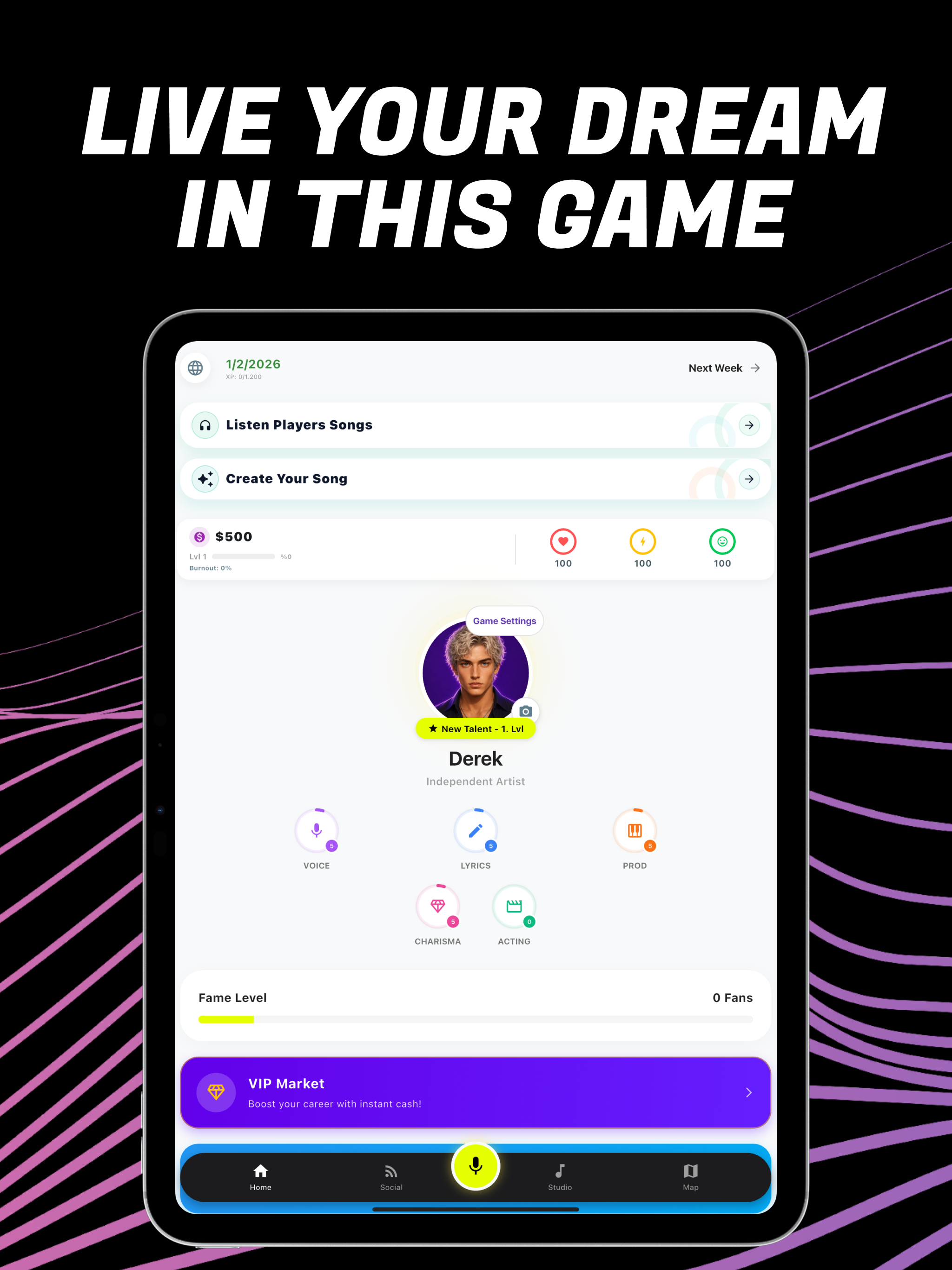 Singer Life: Music Simulator screenshot 6