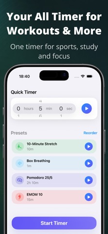 All Timer: Smart Intervals Screenshot 5 of 6