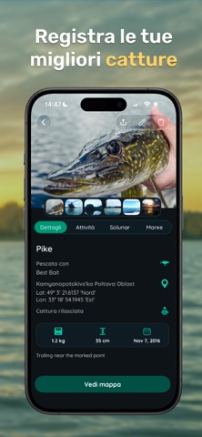 Fishix: App di Pesca & Maree iPhone screenshot 4