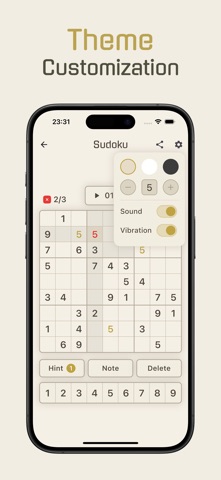 Sudoku Classic: Puzzle Screenshot 3 of 8