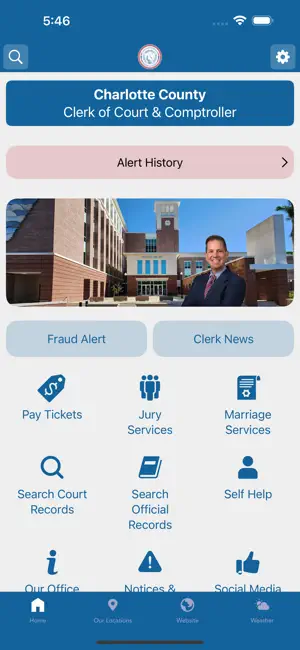 Charlotte Clerk of Court screenshot 1