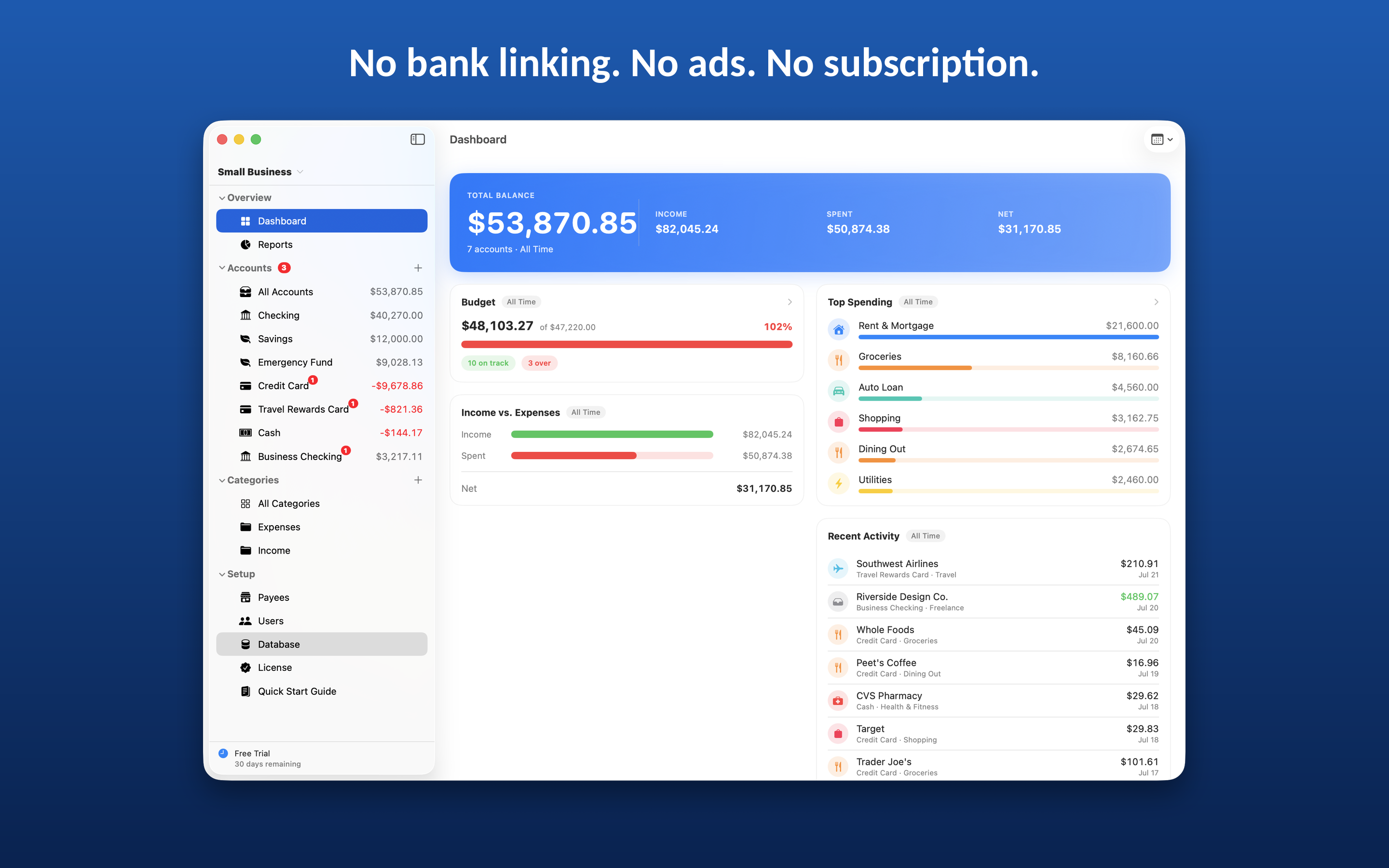 Slate - Budget & Track Money screenshot 8