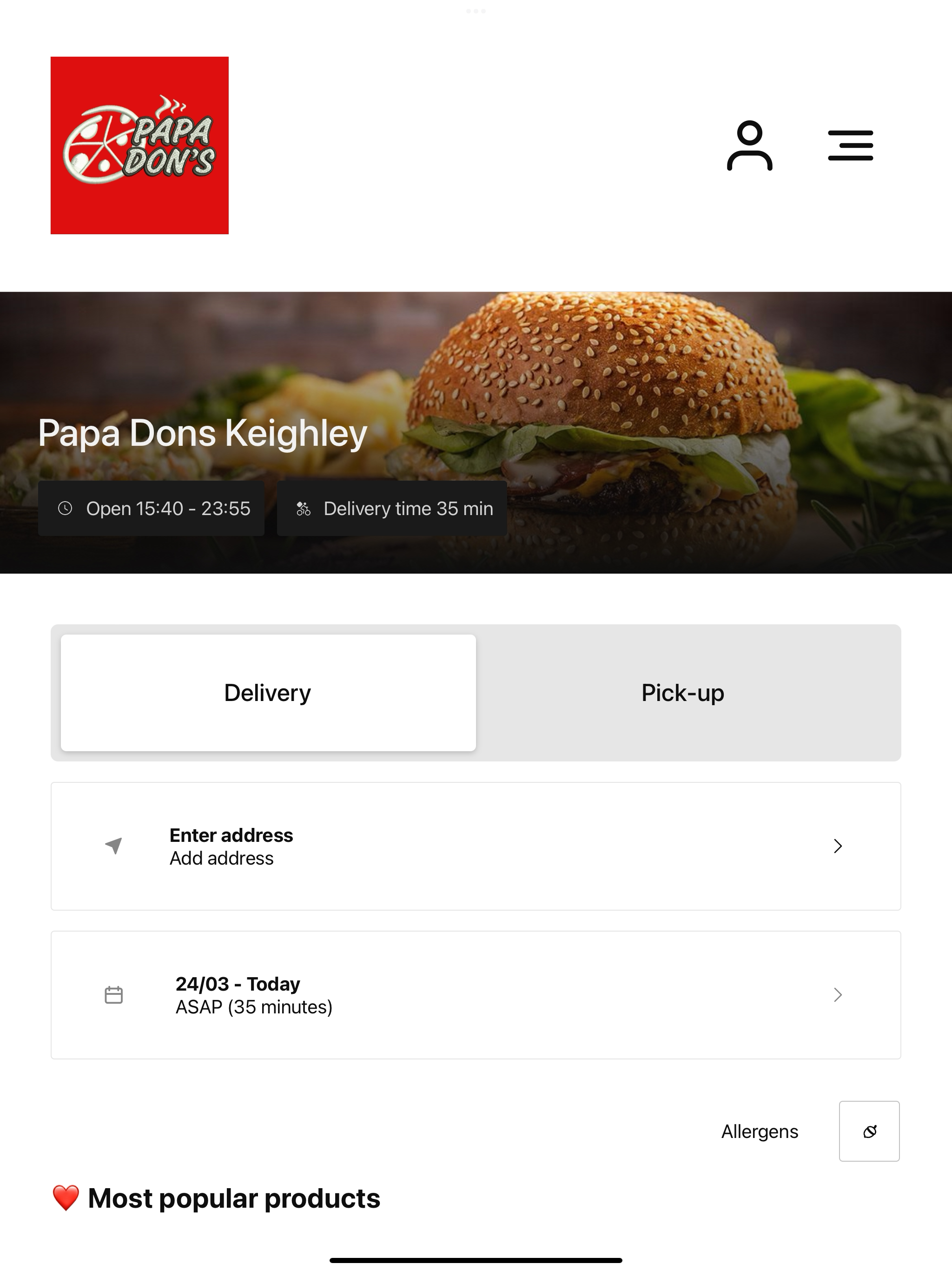 Papa Dons Keighley