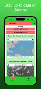 Hurricane Watcher screenshot #1 for iPhone