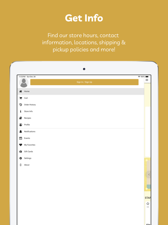 Travis Heights Wines & Spirits iPad screenshot 2 - Shopping app