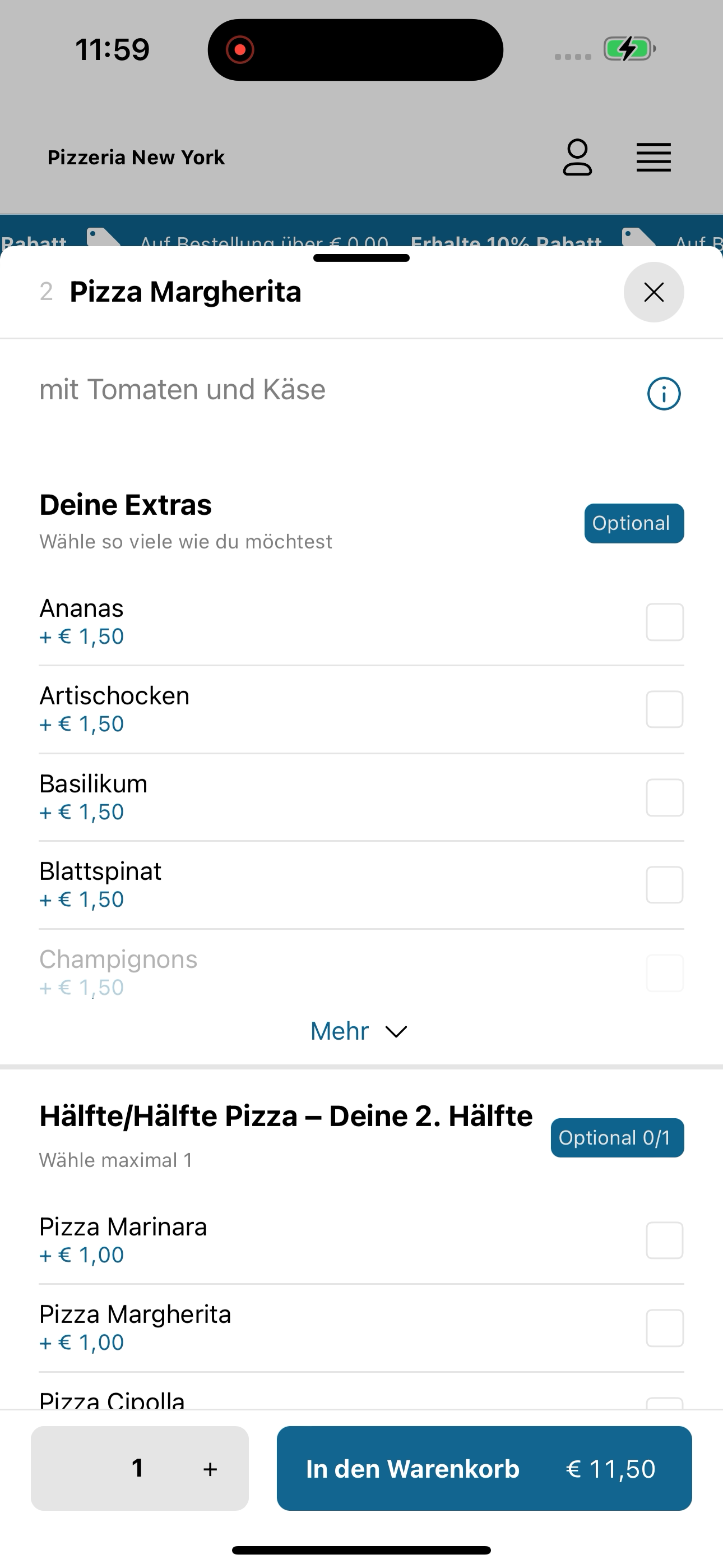 Pizzeria New York screenshot 8