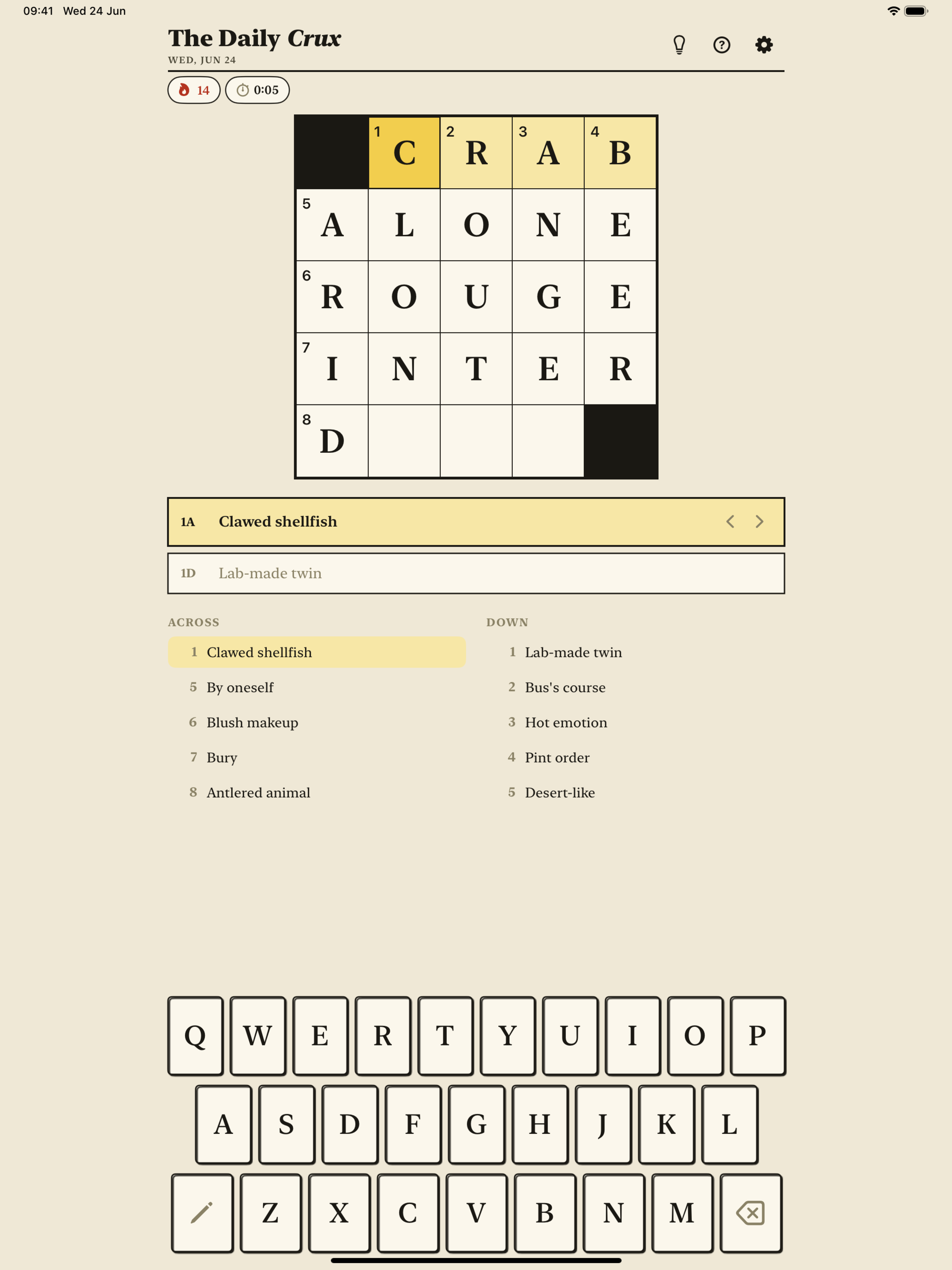 Crux: Daily Crossword screenshot 7