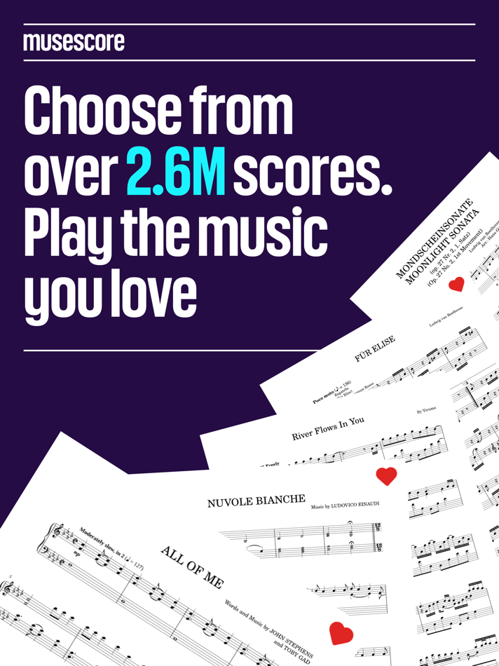 #1. MuseScore: sheet music (iOS) Podle: MuseScore BVBA