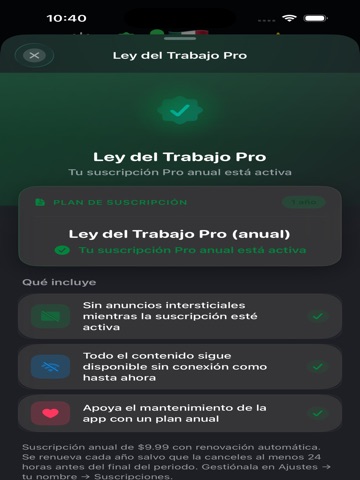 Ley del Trabajo México iPad screenshot 5