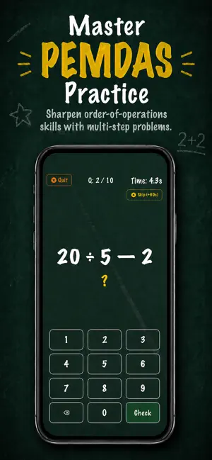 Chalk Speed Math screenshot 4