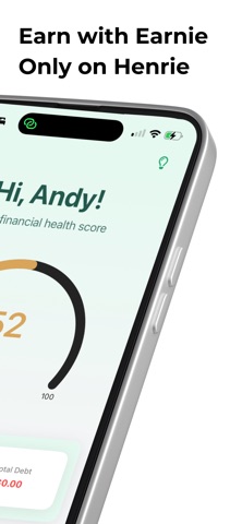 Henrie:  Ai Financial Coach iPhone screenshot