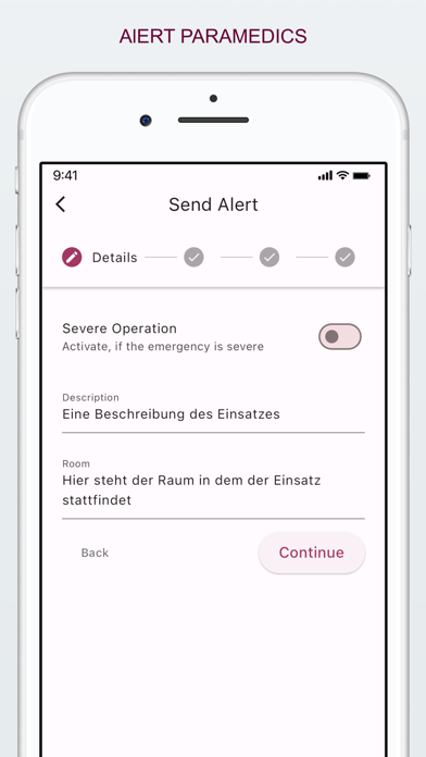 SaniAlarm Screenshot
