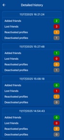 Profile Analyzer: View Stats+ screenshot