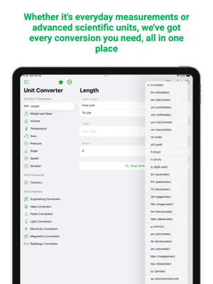 Unit Converter Scientific screenshot 2