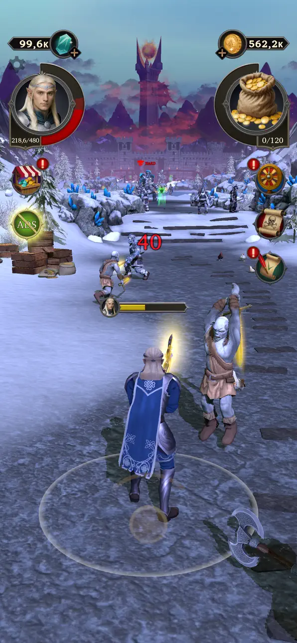 Elven Blade: The Last King Hack screenshot 3 - iOS game interface