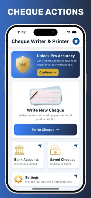 Cheque Writer & Printer screenshot 3