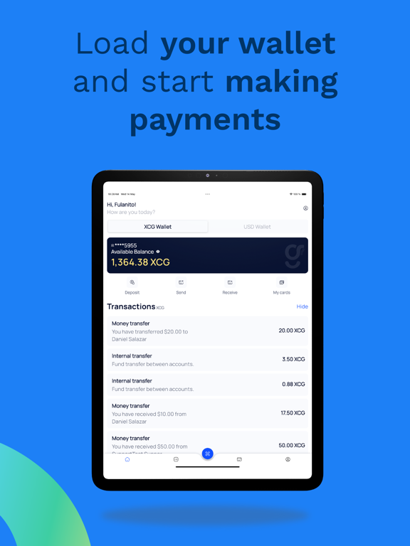 gwap app iPad screenshot 3 - Finance app