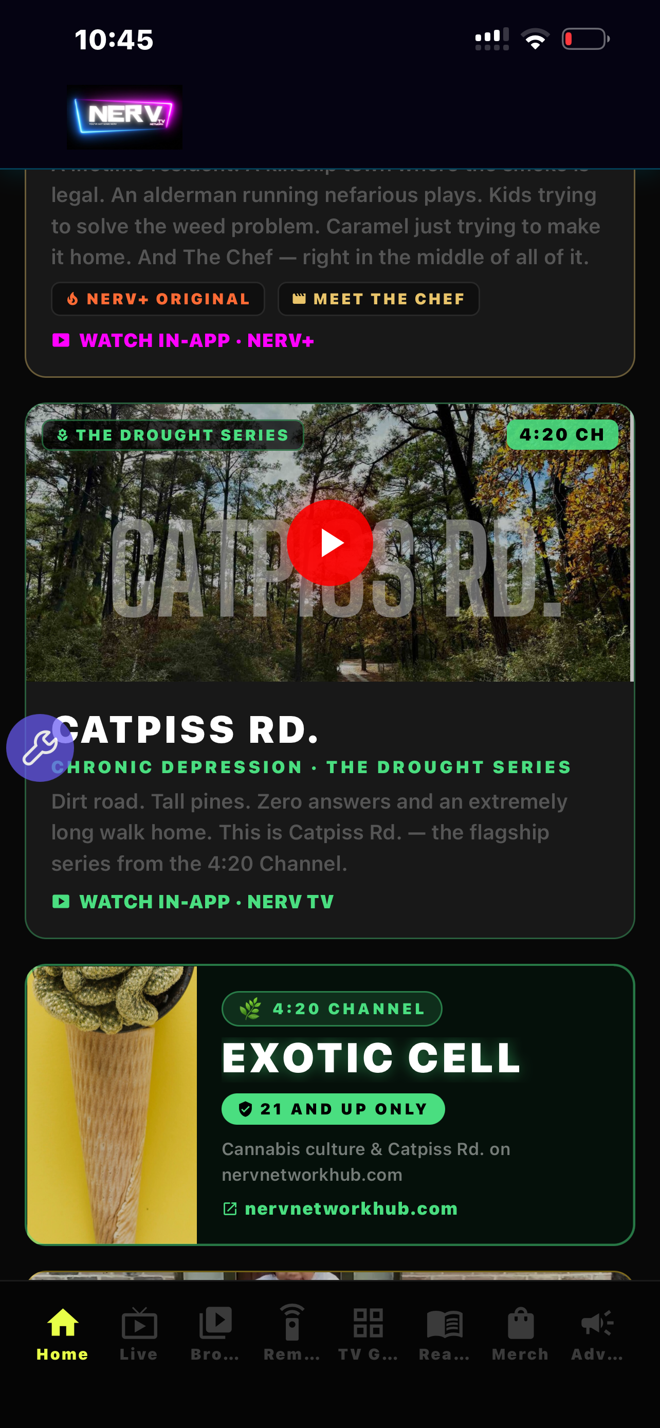 NERVTV NETWORK screenshot 4