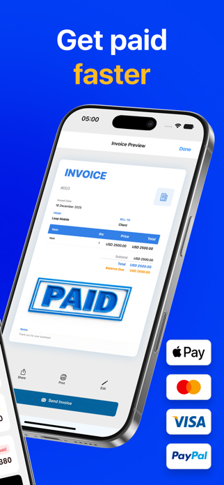 InvoiceGo Simple Invoice Maker Screenshot 2 of 6