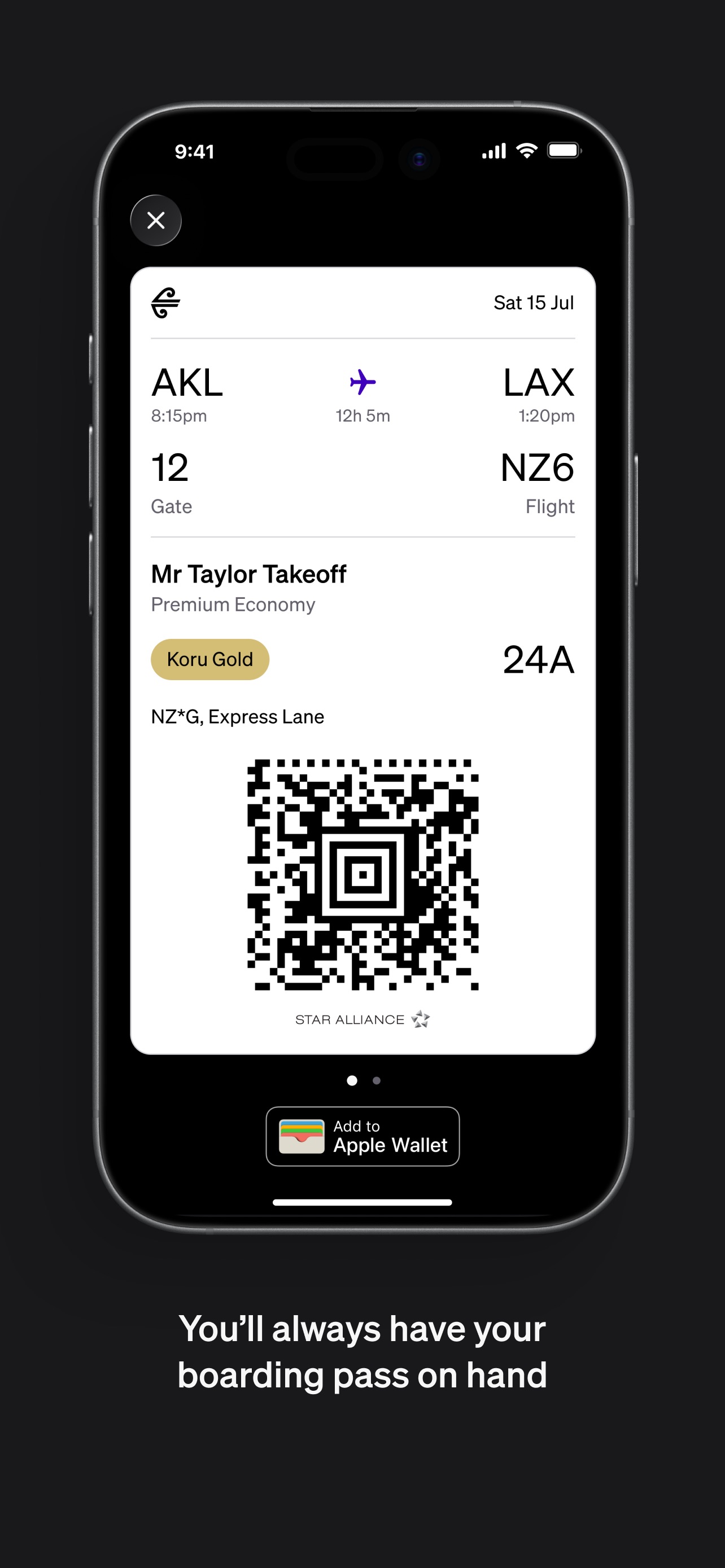 Screenshot 5 of Air NZ