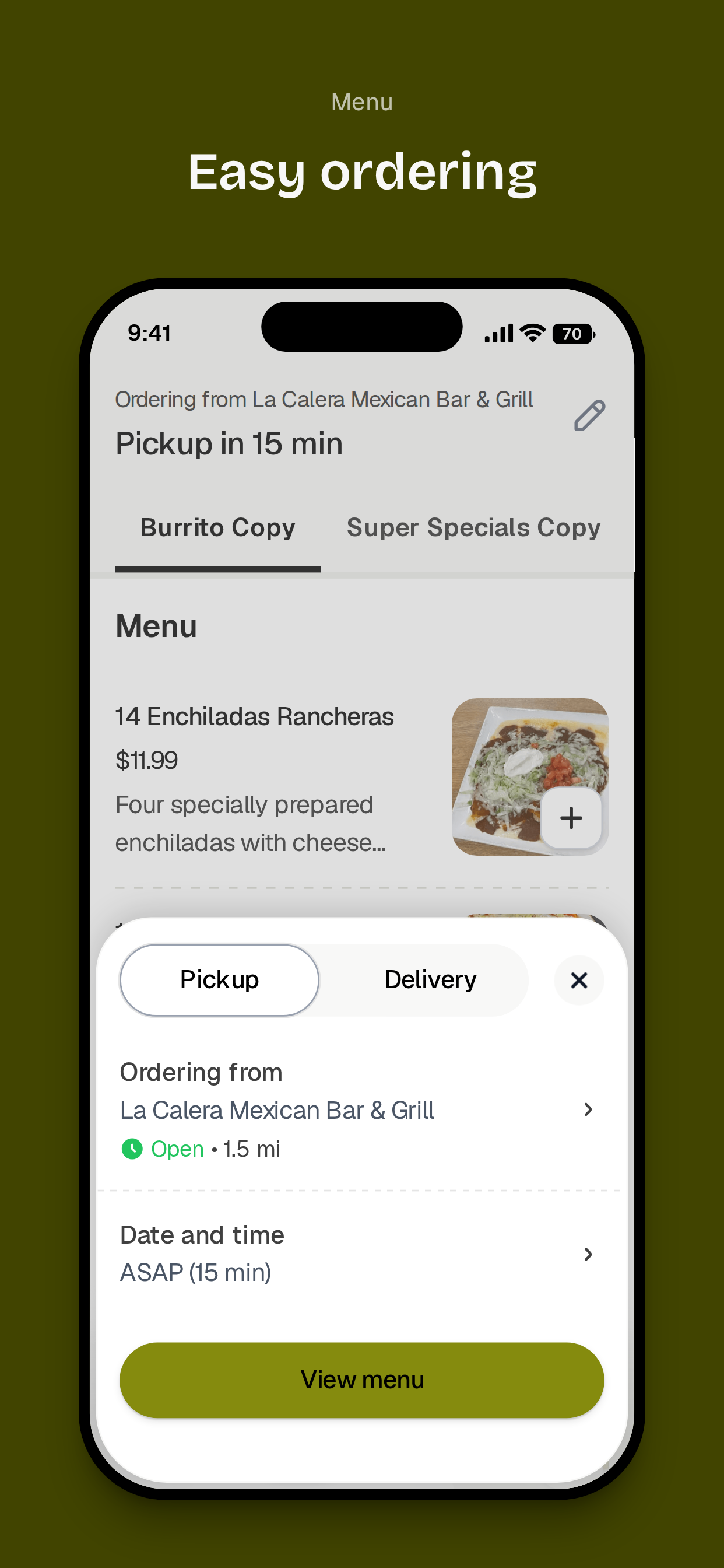La Calera Mexican Bar & Grill screenshot 3