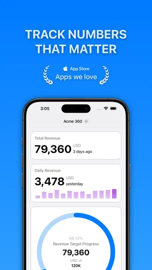 Capture d'écran de Numerics - Track Your Metrics sur iPhone 1