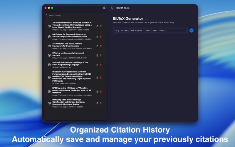 App screenshot