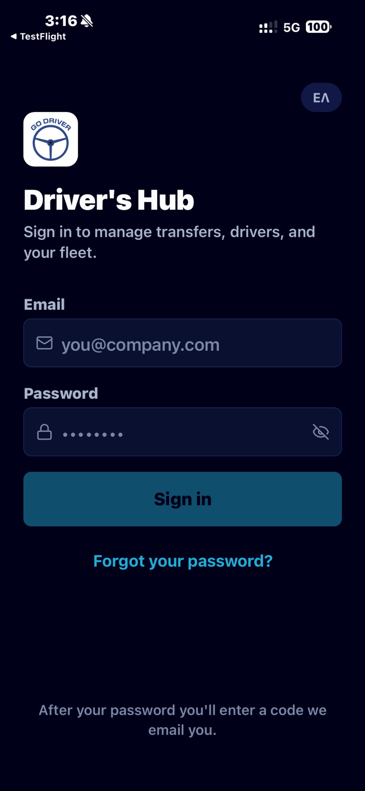 Screenshot 1 of Go Driver - Driver's Hub