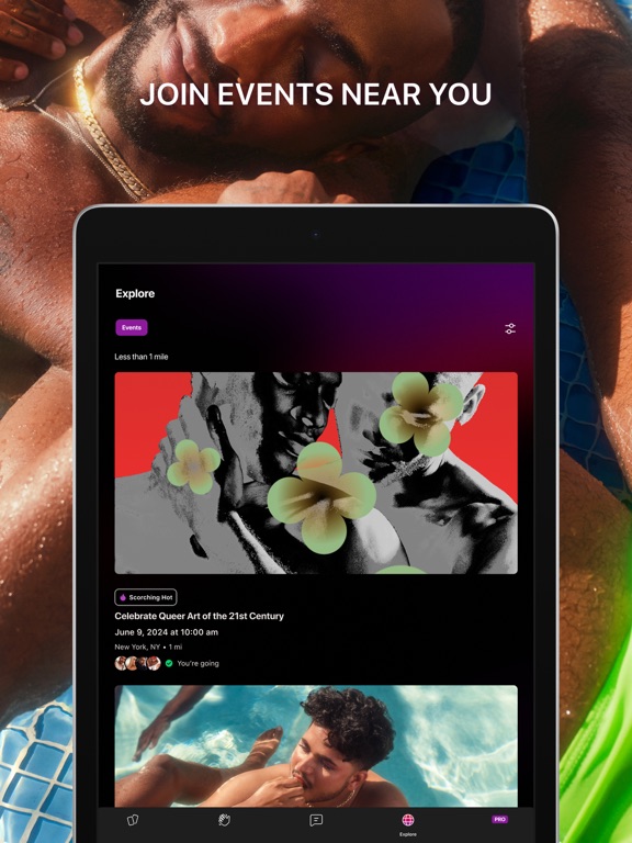 Jack’d - Gay chat & dating iPad app afbeelding 3