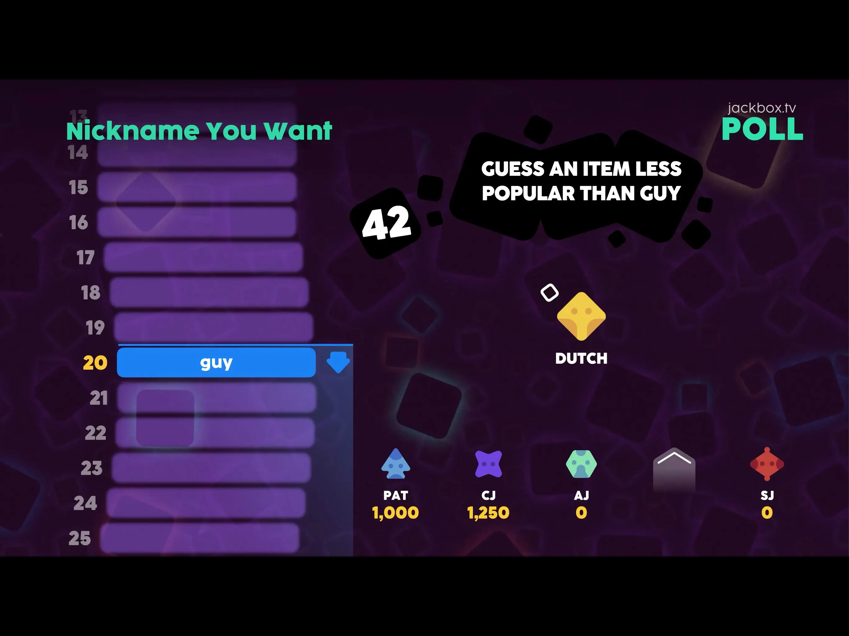 #9. The Jackbox Survey Scramble (iOS) 由: Jackbox Games, Inc.