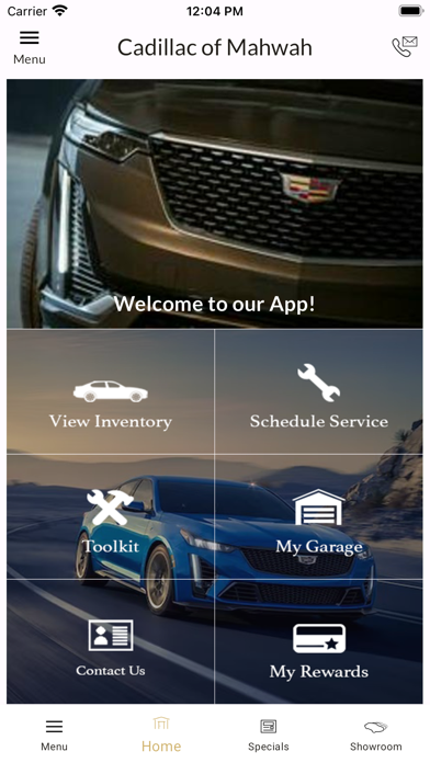 Cadillac of Mahwah DealerApp Screenshot