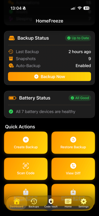 HomeFreeze for Homekit Screenshot 2 of 10
