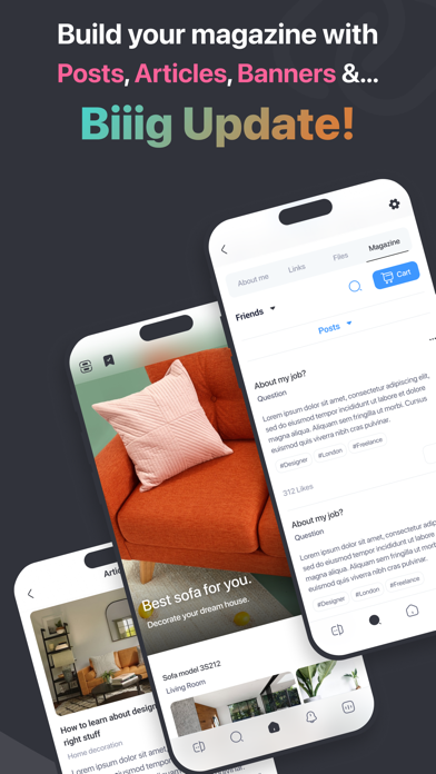 LinksRoom iPhone screenshot 8 - Social Networking app