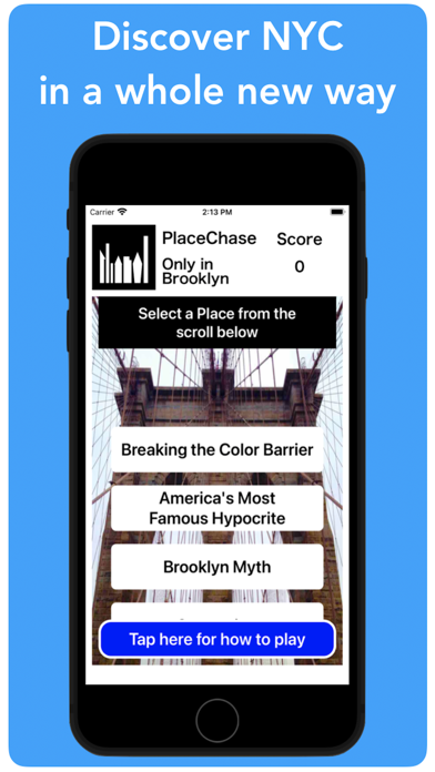 PlaceChase Only in Brooklyn Screenshot