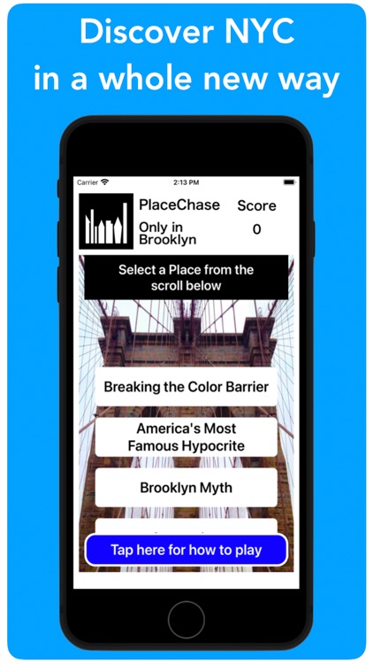 PlaceChase Only in Brooklyn