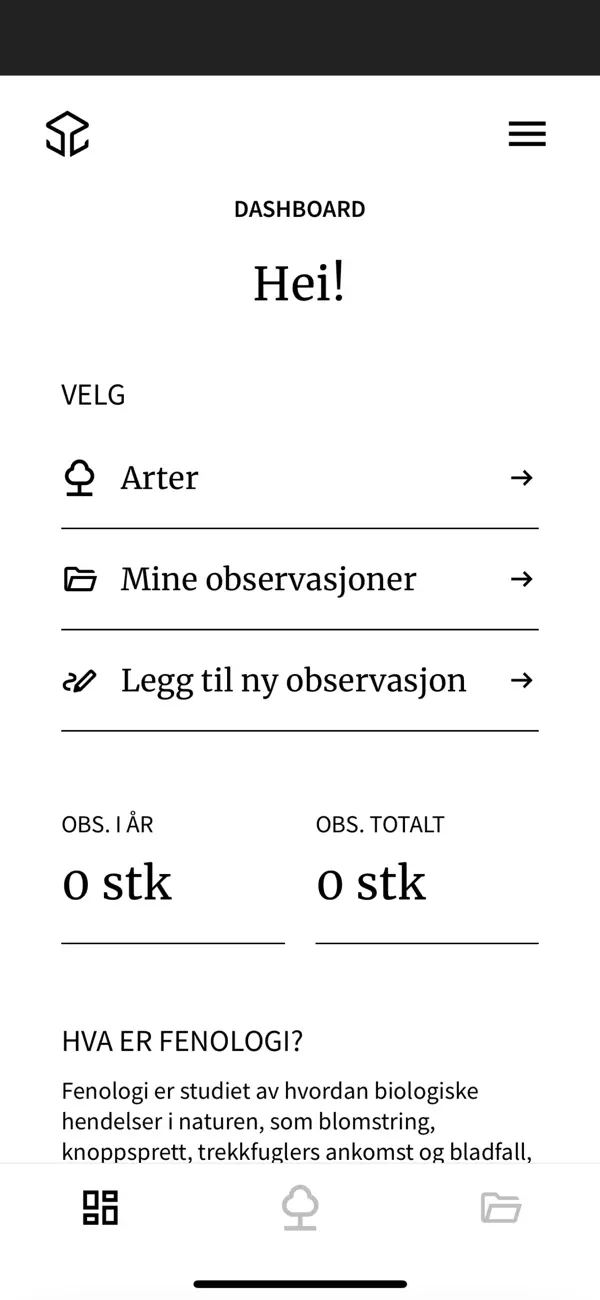 Screenshot #1 pour Fenologi