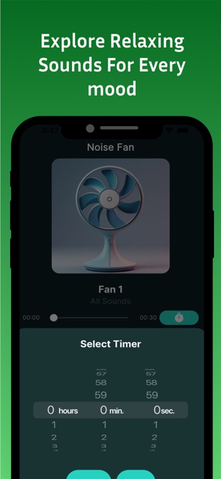 #6. Sleep Fan: White Noise Sounds (iOS) By: Sarfraz Ahmed