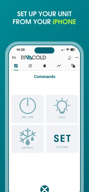 RIVACOLD SMART CONTROL screenshot 2