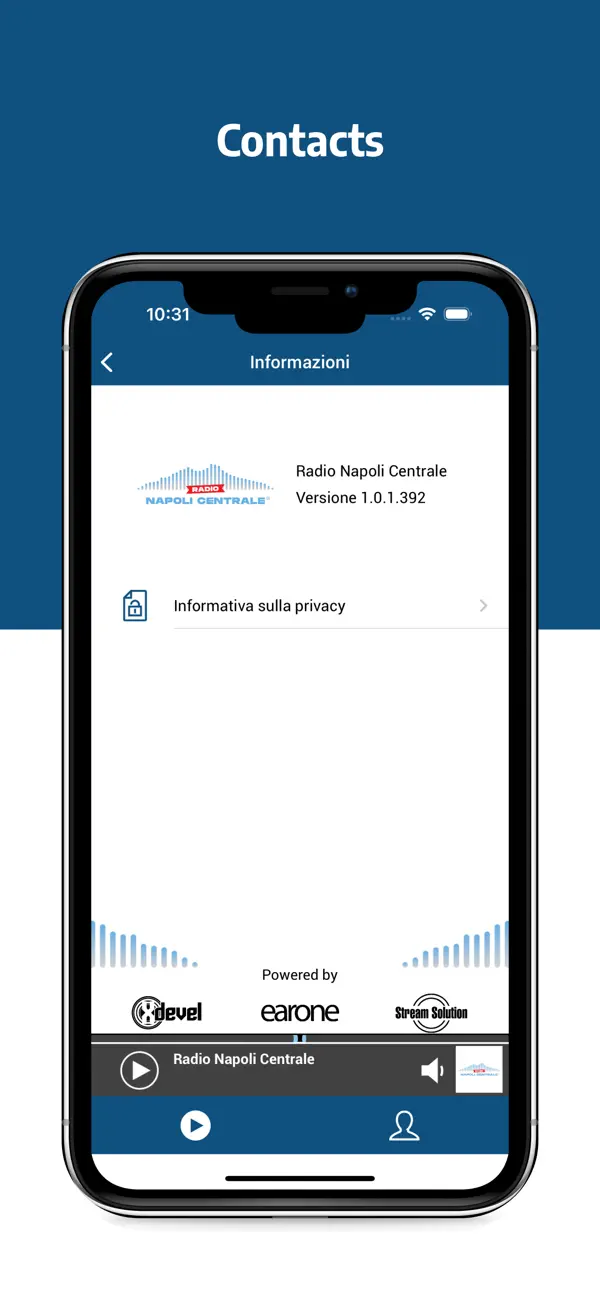 Screenshot #3 pour Radio Napoli Centrale