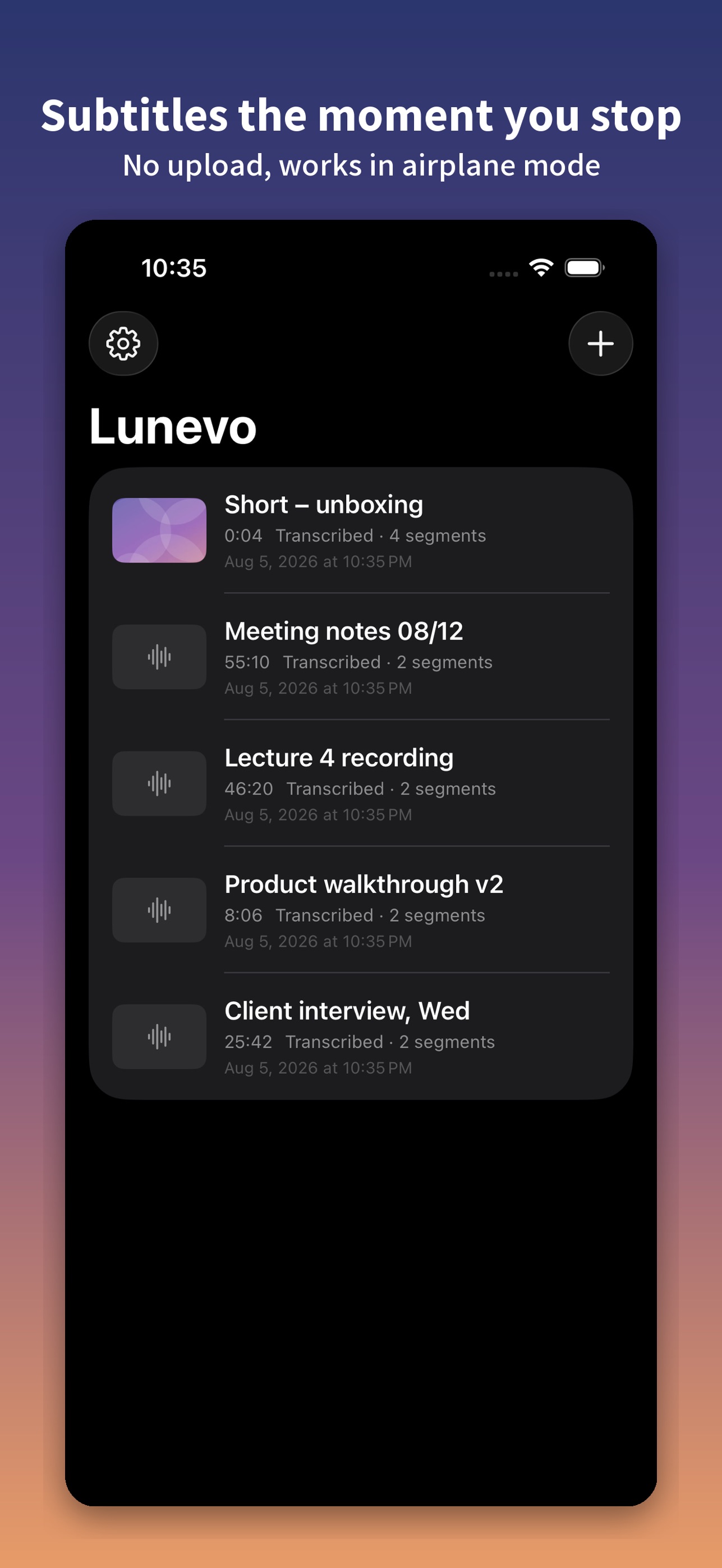 Screenshot 3 of Lunevo - Offline Subtitles
