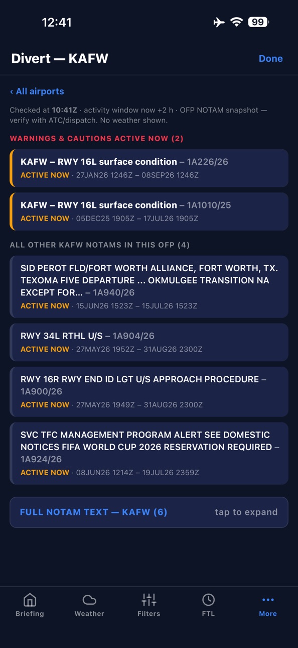 iPhone screenshot