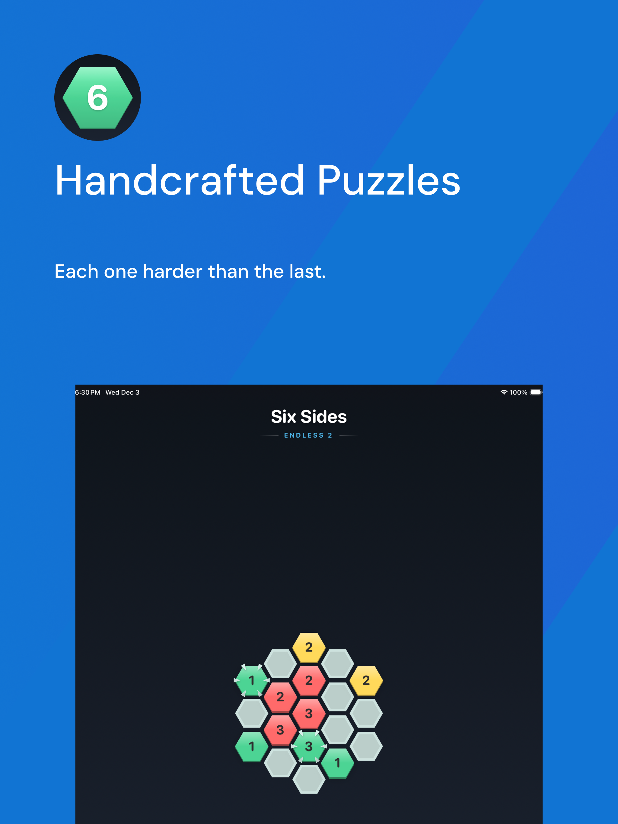 Six Sides: Hex Logic Puzzles screenshot 9
