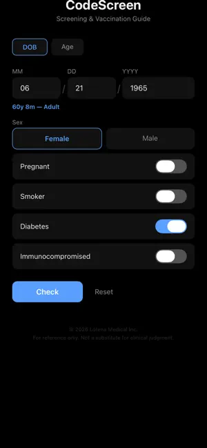CodeScreen - Preventive Care screenshot 1