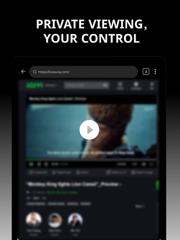 Famelack: Watch Movies Browser iPad screenshot