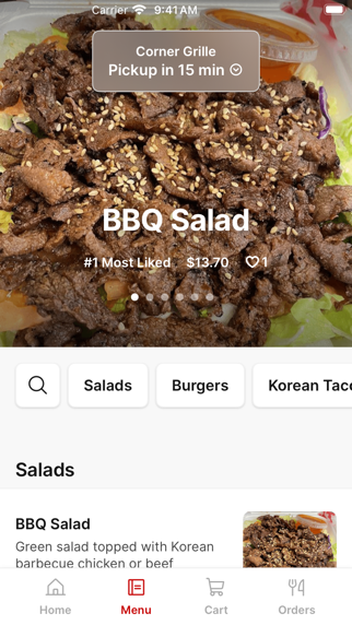 App screenshot