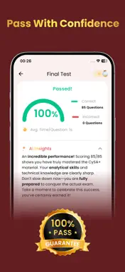 CompTIA Cysa+ Practice Test screenshot 4