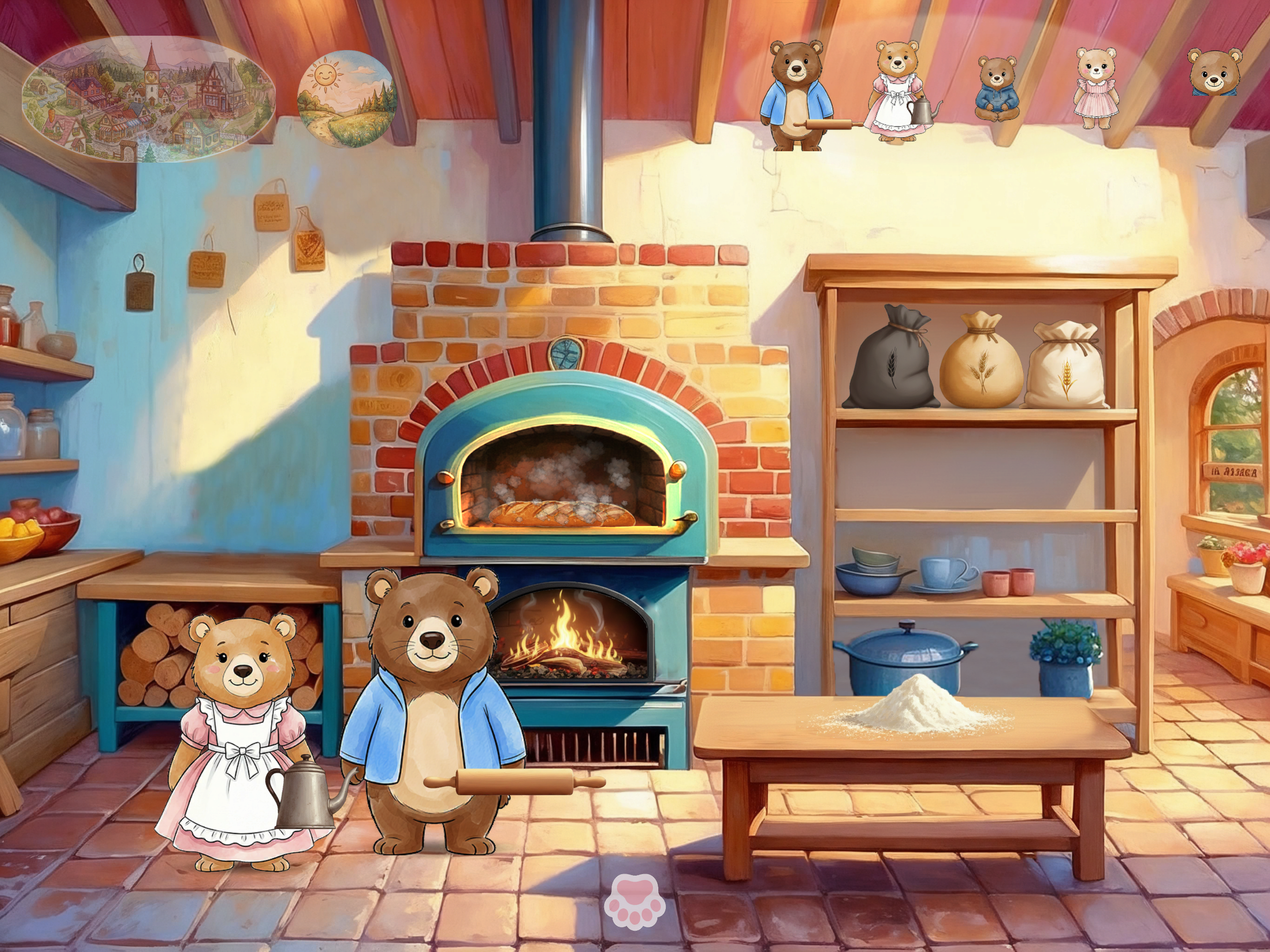 Bunny's Town: Kids Play Home screenshot 14