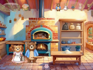 Bunny's Town: Doll House Game iPad screenshot